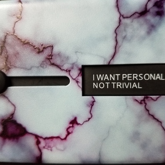 iPhone x marble hard case with stand - Picture 3 of 4